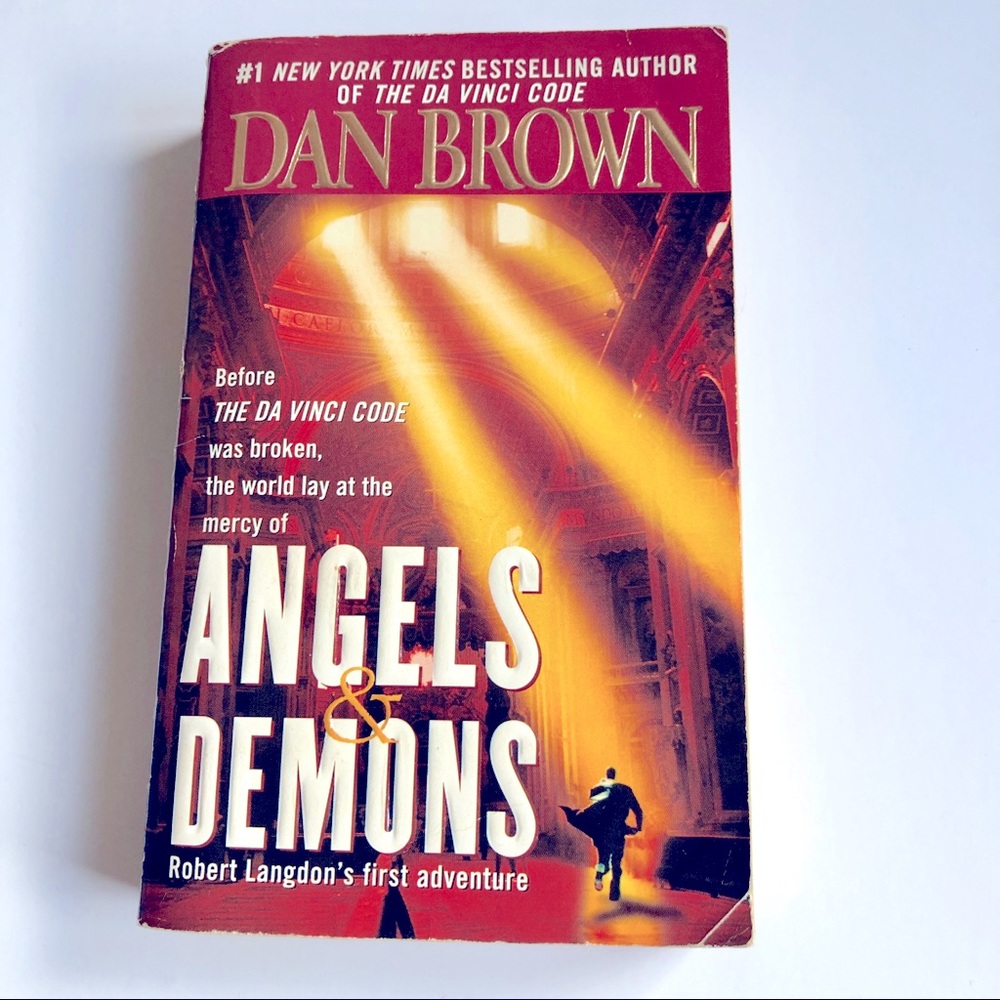 3/$15 ANGELS & DEMONS By DAN BROWN Vintage Book